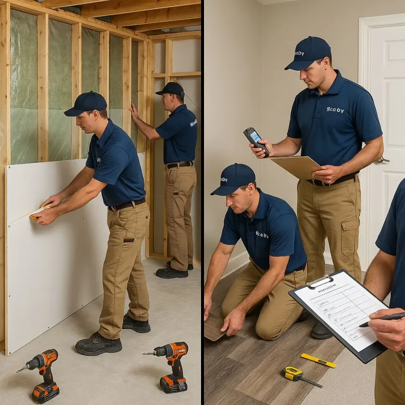 Repairs and Reconstruction process in Myrtle Grove, NC
